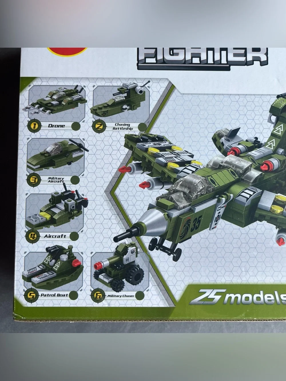 Vatos Destroyer Fighter 1-25 styles Brick Building Kit New In Box